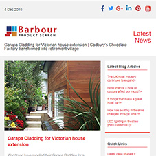 Garapa Cladding for Victorian house extension | Cadbury’s Chocolate Factory transformed into retirement village